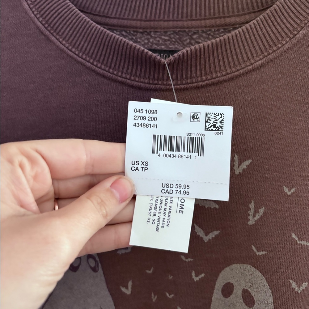 NWT American eagle Halloween sweatshirt - Picture 5 of 7